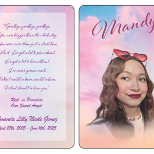 Memorial Card